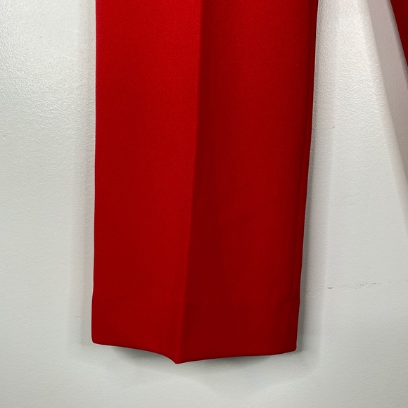 J. Peterman Co Red Dress Pants Sz. 10 NWOT - Picture 6 of 9
